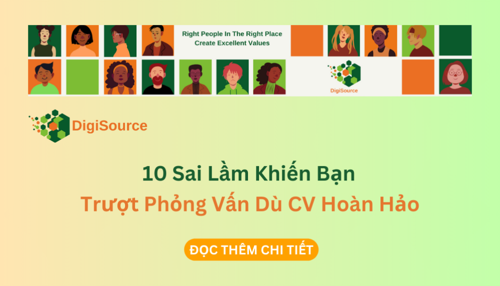 10 SAI LẦM KHIẾN BẠN TRƯỢT PHỎNG VẤN DÙ CV HOÀN HẢO