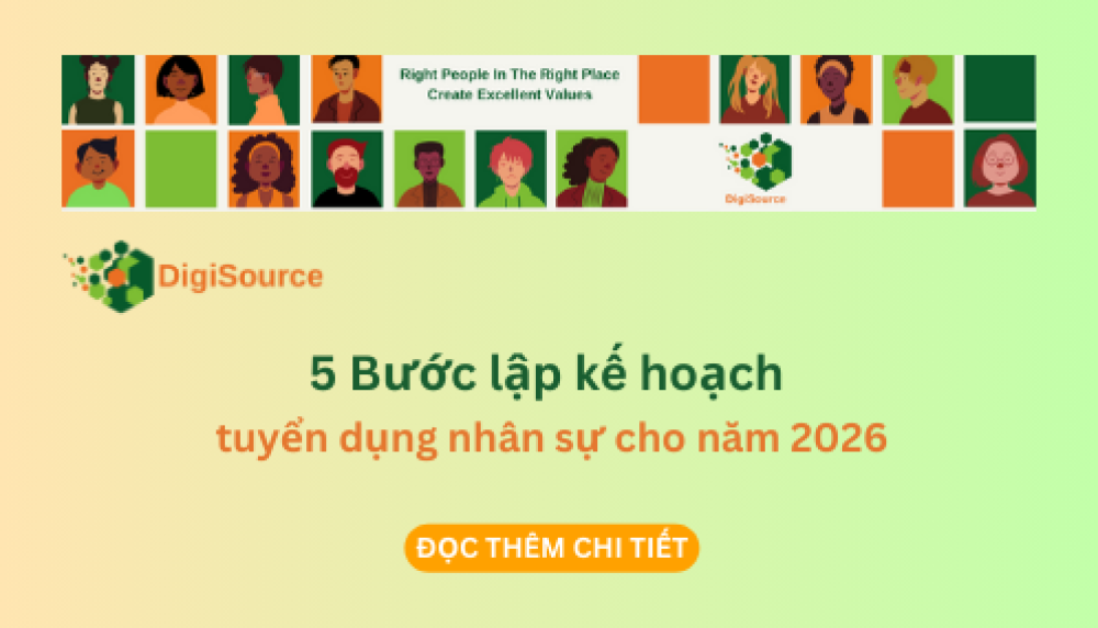 5 Bước lập kế hoạch tuyển dụng nhân sự cho năm 2026