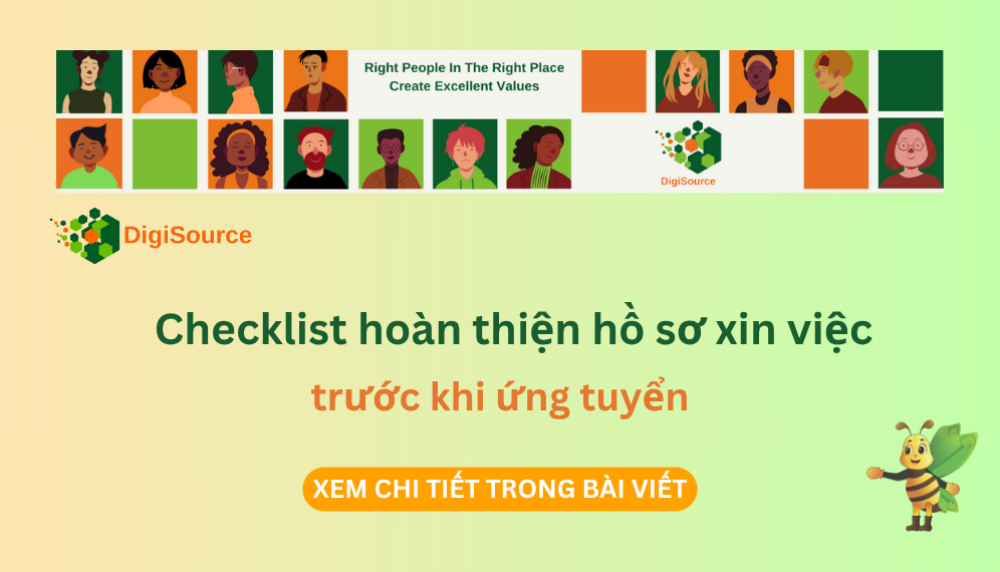 Checklist hoàn thiện hồ sơ xin việc trước khi ứng tuyển