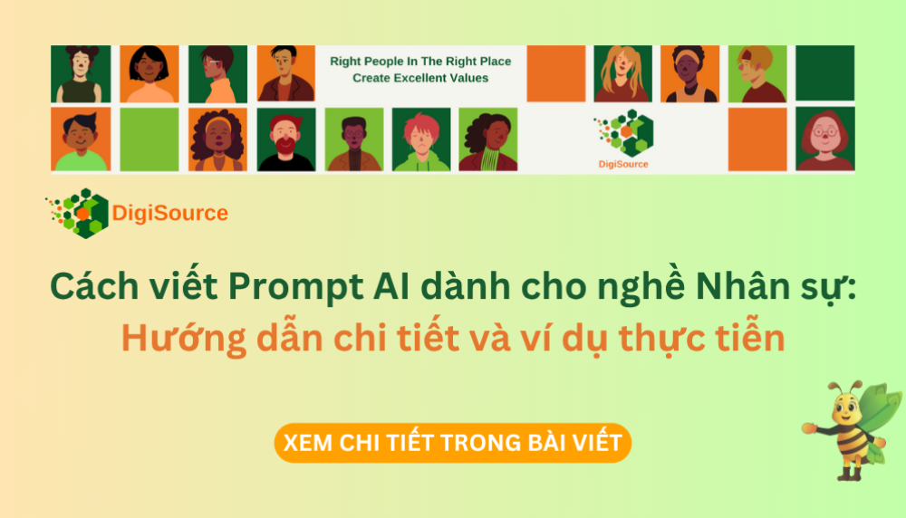 Cách viết Prompt AI dành cho nghề Nhân sự: Hướng dẫn chi tiết và ví dụ thực tiễn