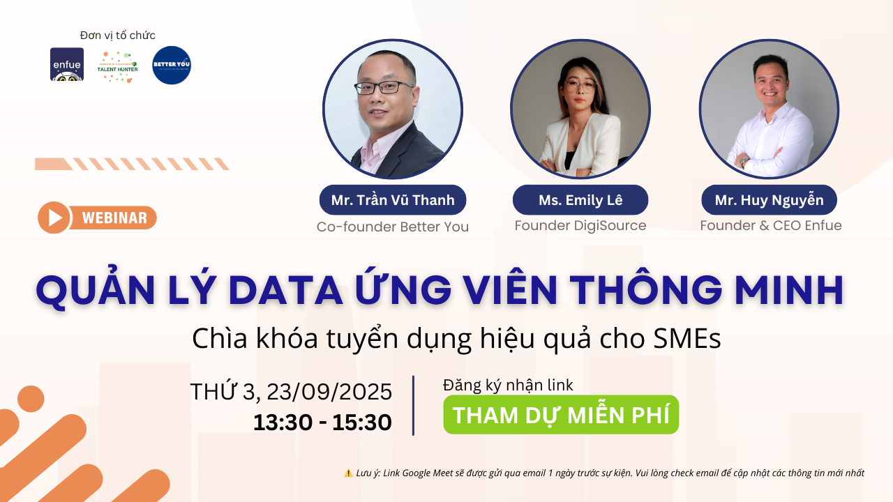 Quản Lý Data Ứng Viên Thông Minh - Chìa khóa tuyển dụng hiệu quả cho SMEs